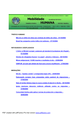 Boletim Mobilidade Humana - ano I - n. 02