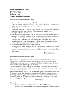 Departamento Filolog&iacute;a Cl&aacute;sica