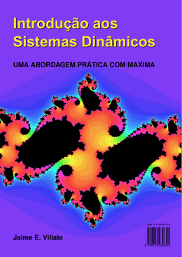 Introdu&ccedil;&atilde;o aos Sistemas Din&acirc;micos: uma