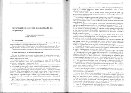 Informa&ccedil;&otilde;es e revelia no mandado de seguran&ccedil;a