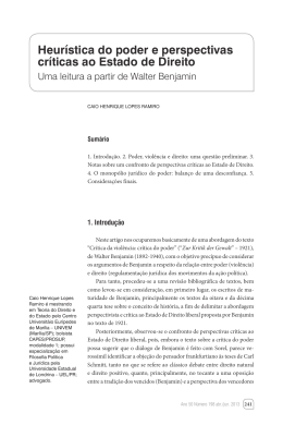 Heur&iacute;stica do poder e perspectivas cr&iacute;ticas ao Estado de Direito