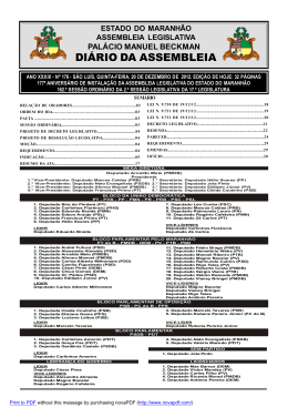 Di&aacute;rio n&ordm; 178 20/12/2012 - Assembleia Legislativa do Estado do