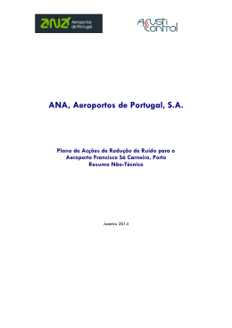 Resumo N&atilde;o T&eacute;cnico do Plano de A&ccedil;&otilde;es de Gest&atilde;o e Redu&ccedil;&atilde;o de