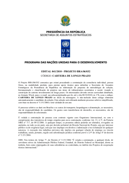 edital n&ordm; 041/2010/bra/06/032 | c&oacute;digo &ndash; carteira de longo prazo
