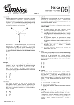 Física - Colégio e Curso Simbios