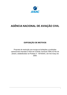 Exposi&ccedil;&atilde;o de Motivos