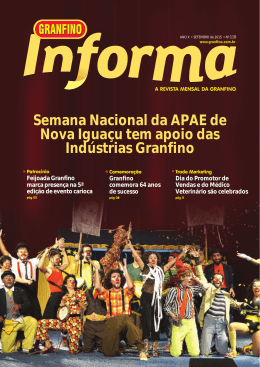 Semana Nacional da APAE de Nova Iguaçu tem apoio
