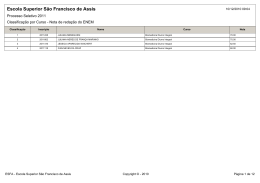 Escola Superior S&atilde;o Francisco de Assis