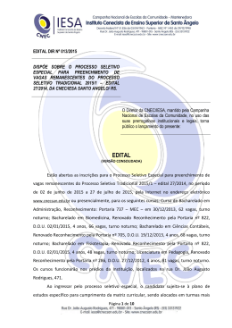 EDITAL - IESA - cnecsan.edu.br