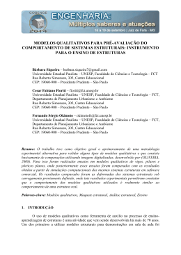 instrumento para o ensino de estruturas