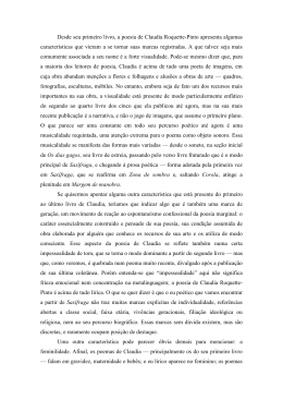 Leia mais... - Claudia Roquette