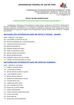 Edital 05/2013 - Universidade Federal de Juiz de Fora