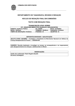 13/10/2009 - C&acirc;mara dos Deputados