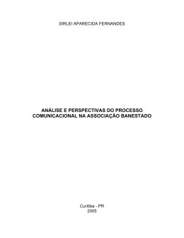 SIRLEI APARECIDA FERNANDES - Curso de Jornalismo do UniBrasil