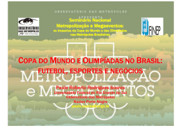 Paulo Roberto R. Soares - Observatório das Metrópoles