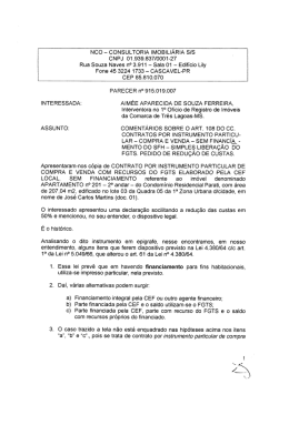 Parecer nº 915.019.007 da NCO