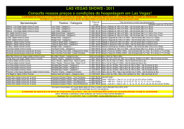 Las Vegas - Cirques-Cher-Celine-Shows 2011