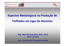 13h45 - Trefila&ccedil;&atilde;o de Al - Marcelo Gon&ccedil;alves