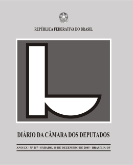 Inteiro teor - C&acirc;mara dos Deputados