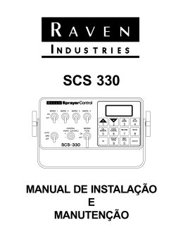 SCS 330 - AGR - Agricultura de Precisão