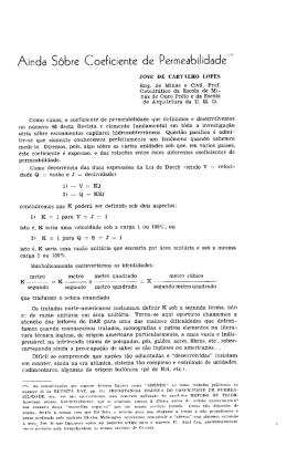 Ainda Sôiore Coeficiente de permeabihdedew