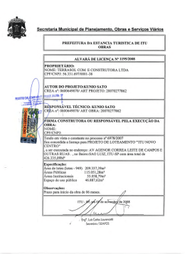 Secretaria Municipal de Planejamento. Obras e Servicos Vi&aacute;rios