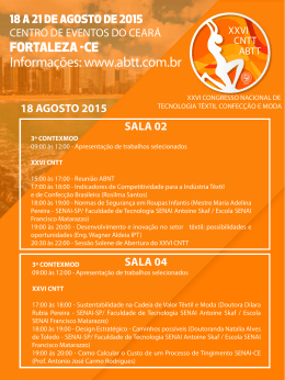 Programa&ccedil;&atilde;o XXVI CNTT