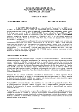 Anexo 1 - Prefeitura Municipal de Carazinho