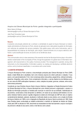 gest&atilde;o integrada e participada