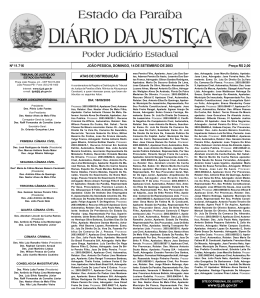 Diario da Justi a 29-05-2001 - Tribunal de Justi&ccedil;a da Para&iacute;ba