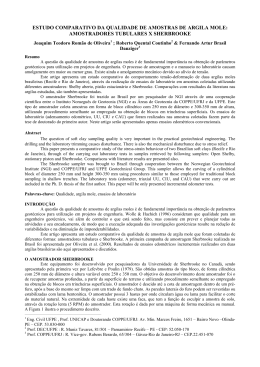 RESUMO PRONEX MEETING &ndash; Bananal 1999