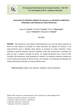 VII Congresso Interinstitucional de Inicia&ccedil;&atilde;o Cient&iacute;fica &ndash; CIIC 2013