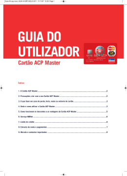 Guia de Utilizador