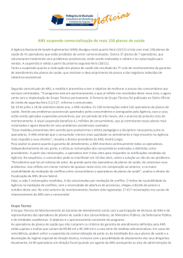 ANS suspende comercializa&ccedil;&atilde;o de mais 150 planos de sa&uacute;de