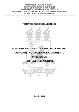 UNIVERSIDADE FEDERAL DE PERNAMBUCO