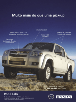 Muito mais do que uma pick-up