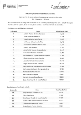 PORTUGAL mr C a m alX &Iacute; d E - Agrupamento de Escolas de