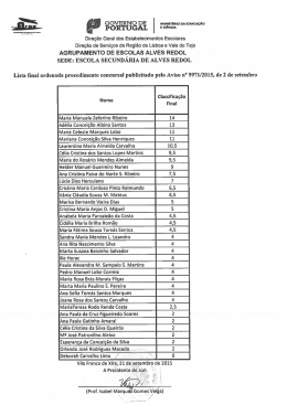 Lista Final Ord