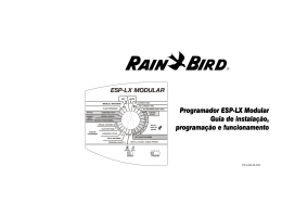 Programador ESP-LX Modular Guia de instala&ccedil;&atilde;o