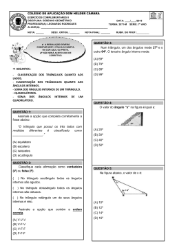 Desenho Geom&eacute;trico
