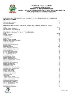 Anexo II - Objetiva Concursos