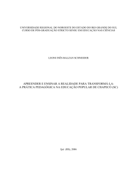 Leoni Schneider - Biblioteca Digital da UNIJU&Iacute;
