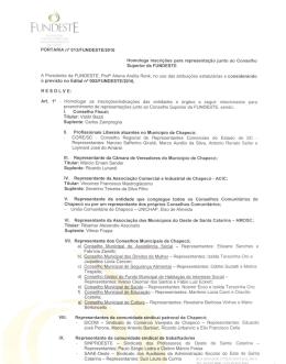 Portarias - Fundeste