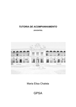 Maria Elisa Chaleta - Estudar na Universidade de Évora