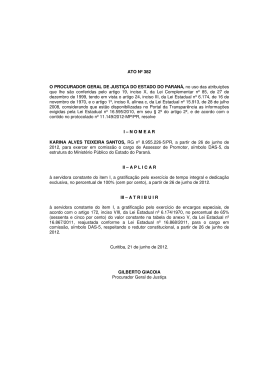 Julho - Minist&eacute;rio P&uacute;blico do Paran&aacute;