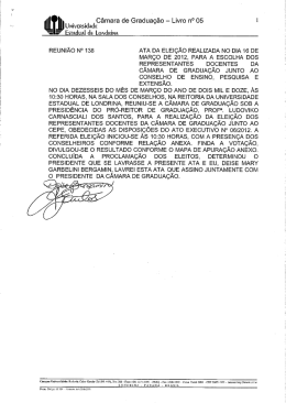 Ata nº 138 de 16/03/2012