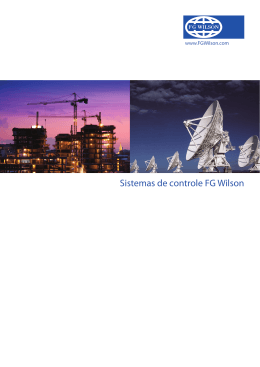 Sistemas de controle FG Wilson