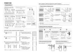Manual Instalação Fechadura Digital Yale 3109