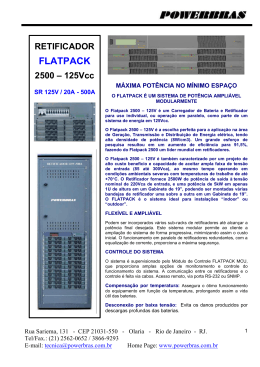 Retificador Flatpack Power System