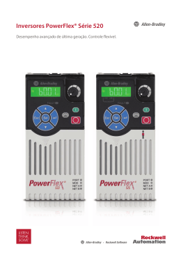 Inversores PowerFlex® Série 520
